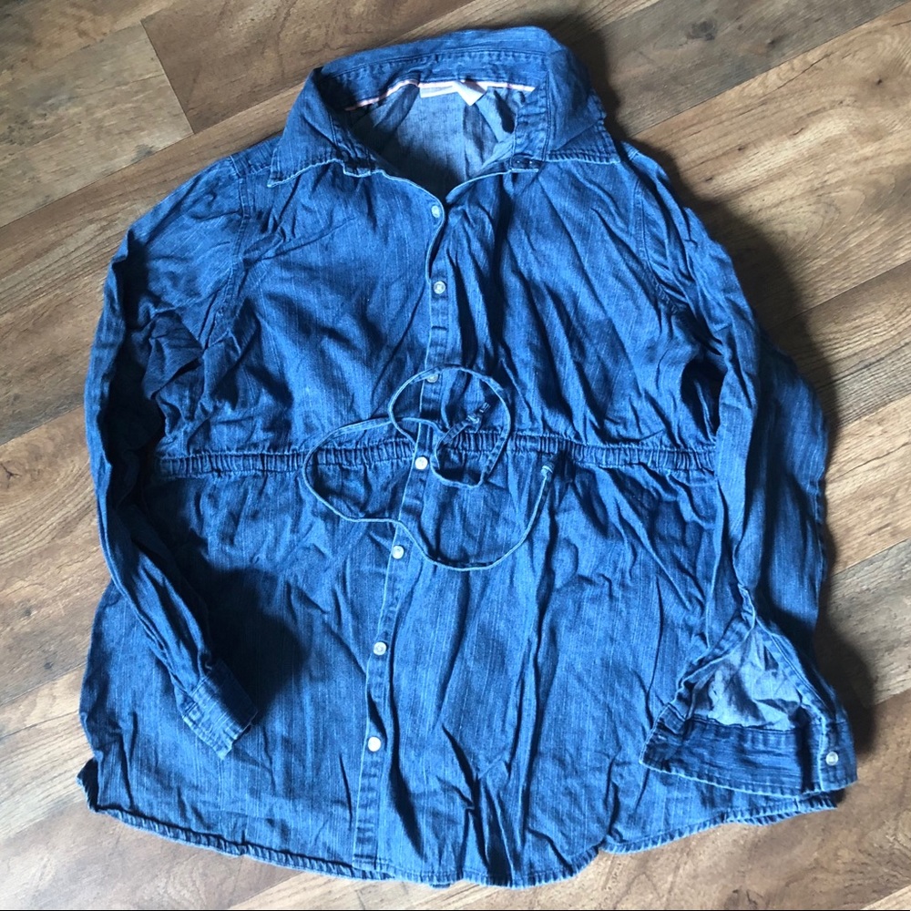 ⭐️Denim maternity top